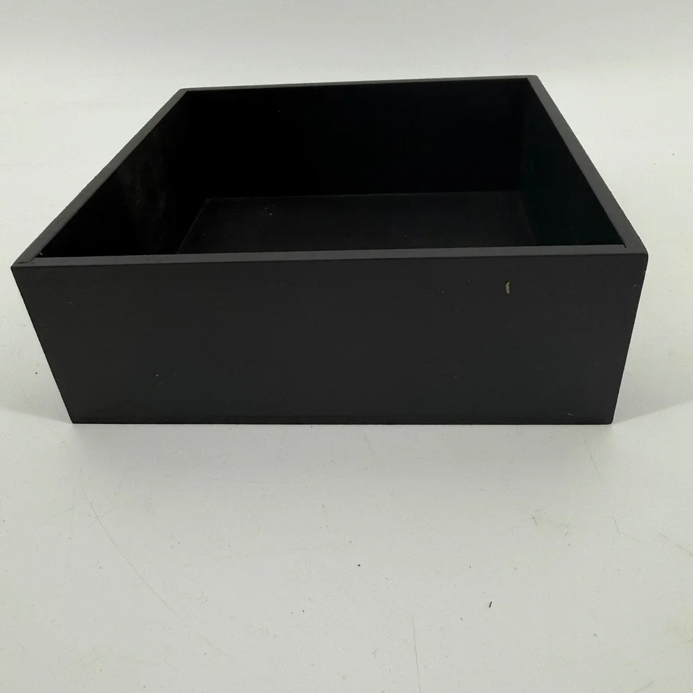 Wichita State University‎ WSU Shockers Black Wood Valet Tray Box Desk Organizer